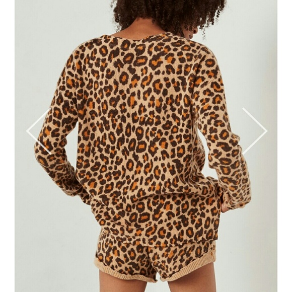 New spell designs wildcat sweater wild cat leopard - Picture 3 of 7